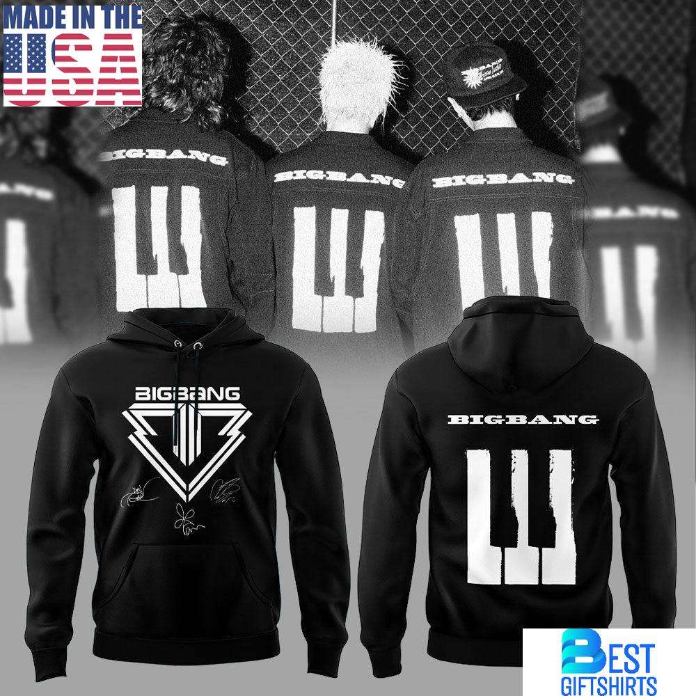 BIGBANG 6大DT パーカー BIGBANG Is Back 2026 Signature Limited Hoodie, Zip Hoodie, Gifts