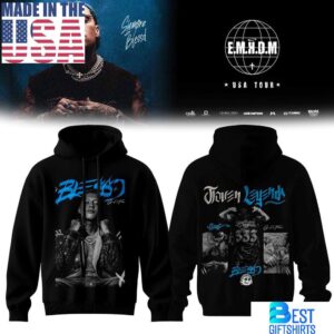 Blessd E.M.H.D.M Siempre Blessed USA Tour 2026 Exclusive Hoodie