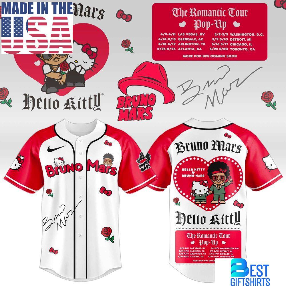 Bruno Mars × HELLO KITTY コラボT XL 新品未使用 Bruno Mars X Hello Kitty Hoodie L NEW Japan Limited 2024/width