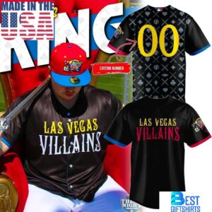 Las Vegas Aviators 2026 Las Vegas Villains Jersey, Gift For Fans